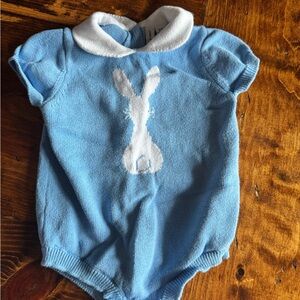 EUC Bunny Easter Romper from Janie and Jack